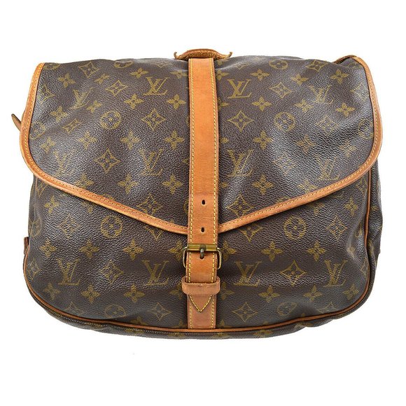 Louis Vuitton Handbags - Auth Louis Vuitton Saumur 35 Crossbody #25472L52B